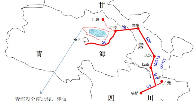 成都到青海湖 7 天 2700 公里，這條路線你一定要知道