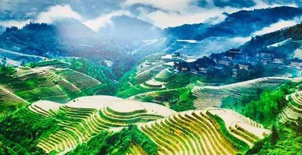 龍脊梯田自駕游_自駕梯田游龍脊路線圖_自駕梯田游龍脊山路線