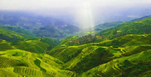 龍脊梯田自駕游_自駕梯田游龍脊路線圖_自駕梯田游龍脊山路線