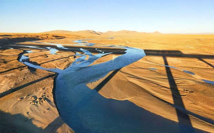 青藏火車沿途風景