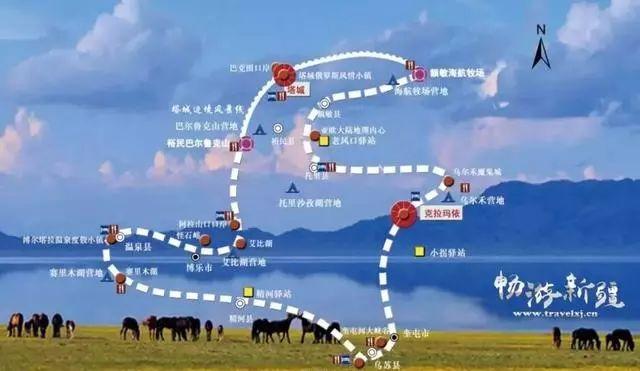 環(huán)塔路線圖_環(huán)塔自駕游_環(huán)塔高速