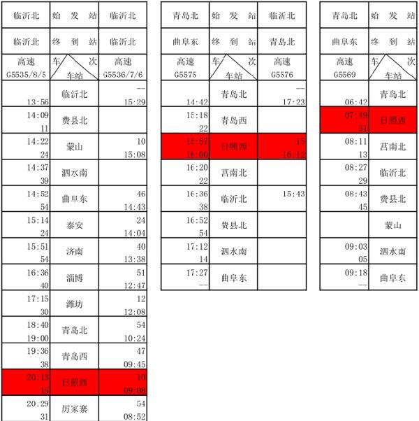 日照到曲阜的火車_日照至曲阜火車時刻表_日照到曲阜火車票