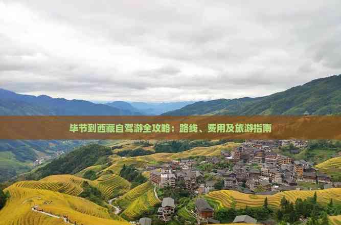 畢節到西藏自駕游全攻略:路線、費用及旅游指南