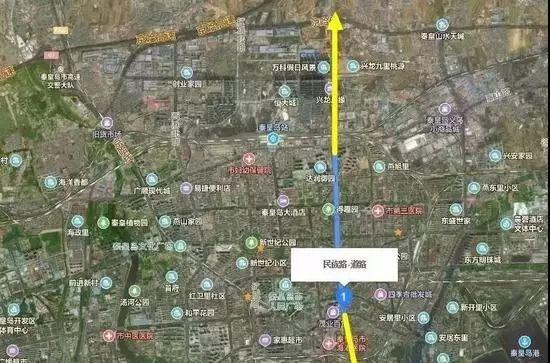 秦皇島火車站地圖_秦皇島火車站位置圖_秦皇島火車站地圖全圖