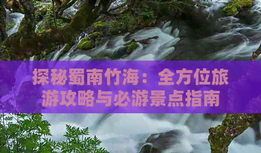 探秘蜀南竹海：全方位旅游攻略與必游景點指南