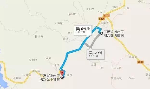 潮州自駕游路線_自駕潮州兩日游攻略_潮州自駕游最佳路線圖